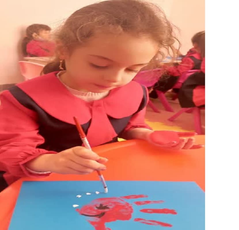 فعالیت های دانش آموزان کودکستان کوثر 